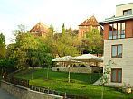 Hotel Castle Garden in the castle district near the Szel Kalman place and the Deli (South) railway station