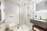 Bathroom in hotel room in Anna Grand Hotel