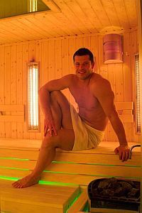 Infrasauna of Hotel Zenit - wellness weekend at Lake Balaton