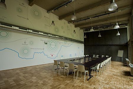 Conference room of Hotel Bonvino at Lake Balaton, in Badacsony