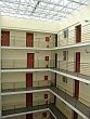 Atrium of Hotel Atlantic in the downtown of Budapest