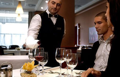 Restaurant in an elegant atmosphere in Thermal Hotel Visegrad