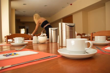 Six Inn Hotel restaurant in the Rozsa street in the disctrict VI. of Budapest